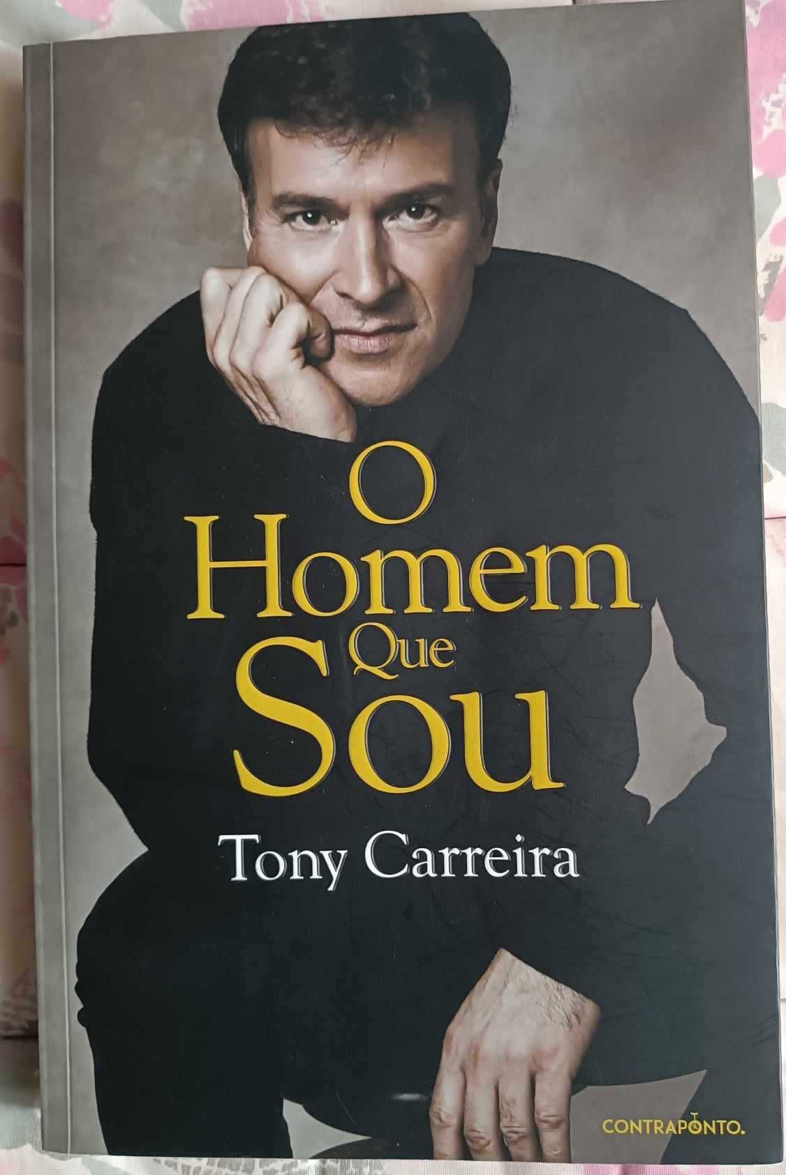 Livro do Tony Carreira "O homem que sou"