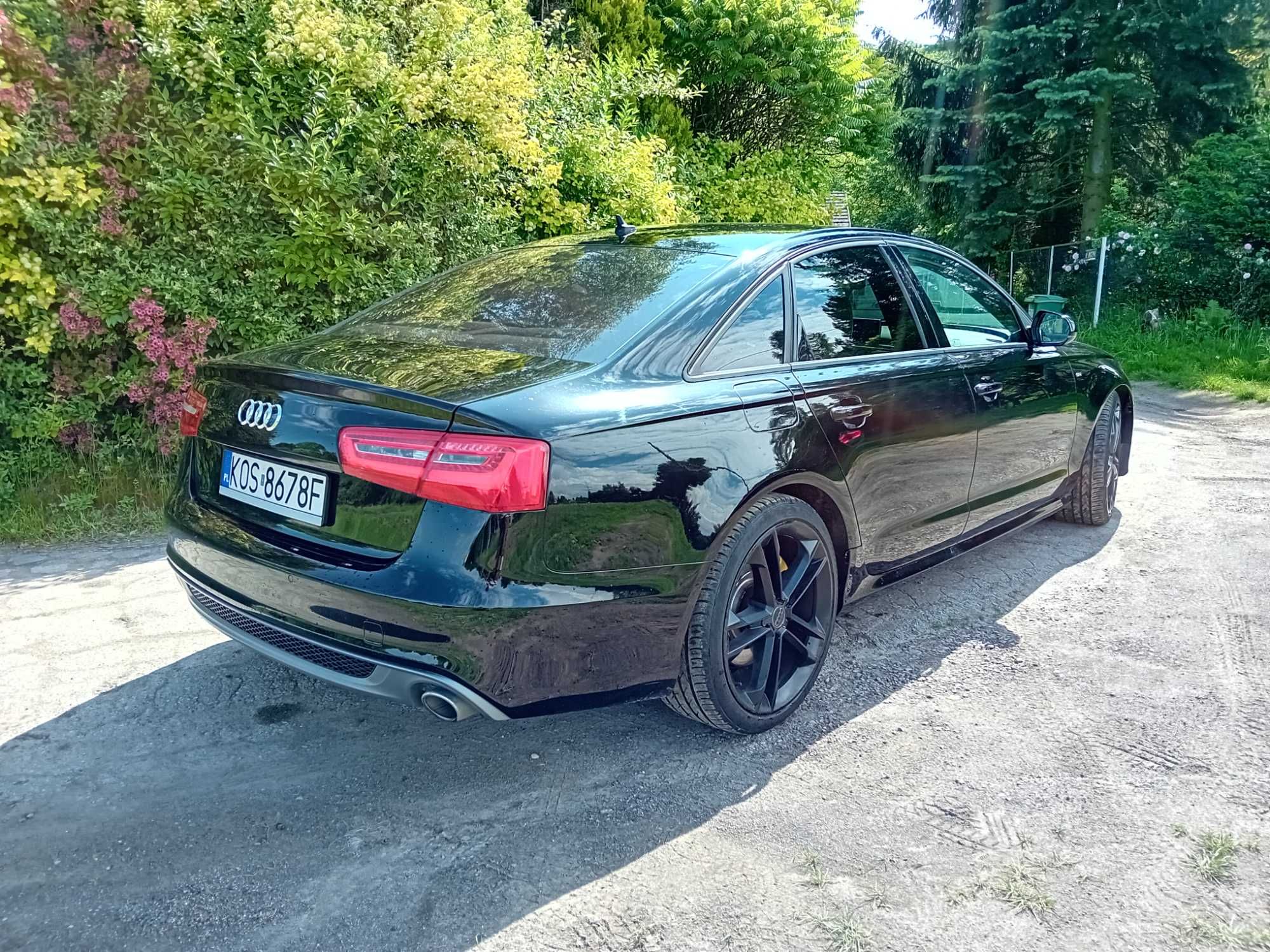 Audi A6 S-Tronic Skóra Xenon Hedup Monitorki S-lnie 2012r.