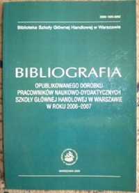 Bibliografia opublikowanego dorobku pracowników SGH