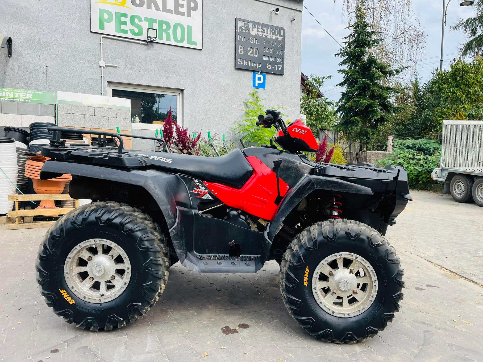 Quad POLARIS SPORTSMAN 800 EFI!  NOWE OPONY! Wciągarka! Mały przebieg!