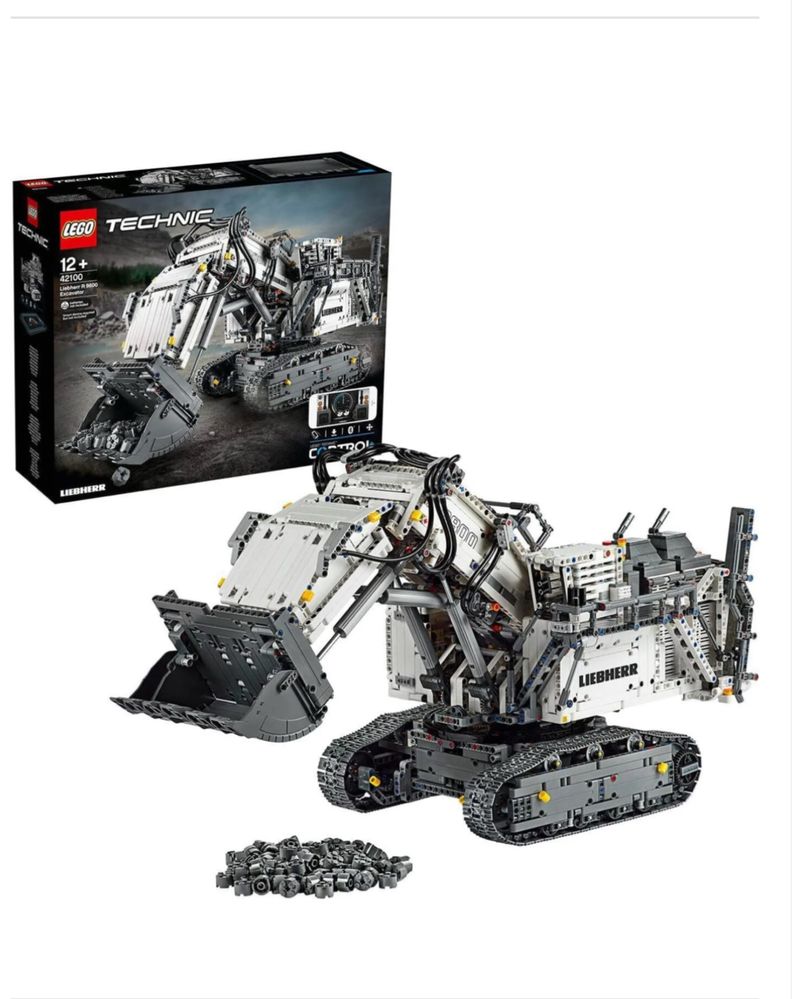 LEGO Technic, klocki Koparka Liebherr R 9800, 42100