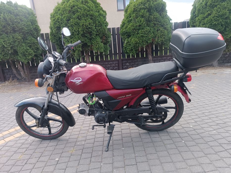 Motorower Zipp 50 zamiana zamienię motocykl quad cross prl auto bus