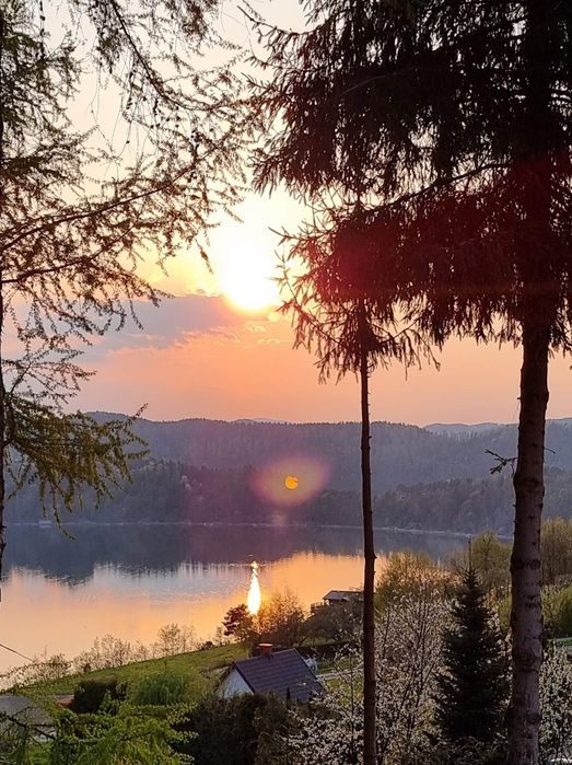 Domki   całoroczne do wynajęcia z widokiem na jezioro wolne terminy