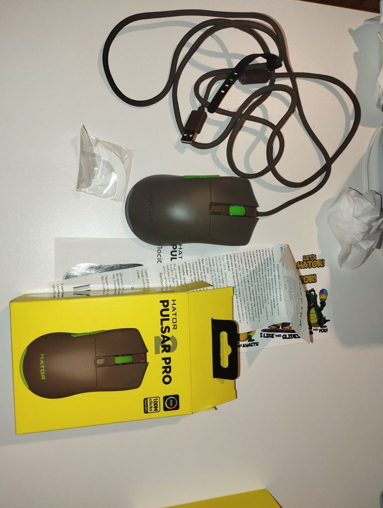 Ігрова мишка HATOR Pulsar 2 Pro USB Choco