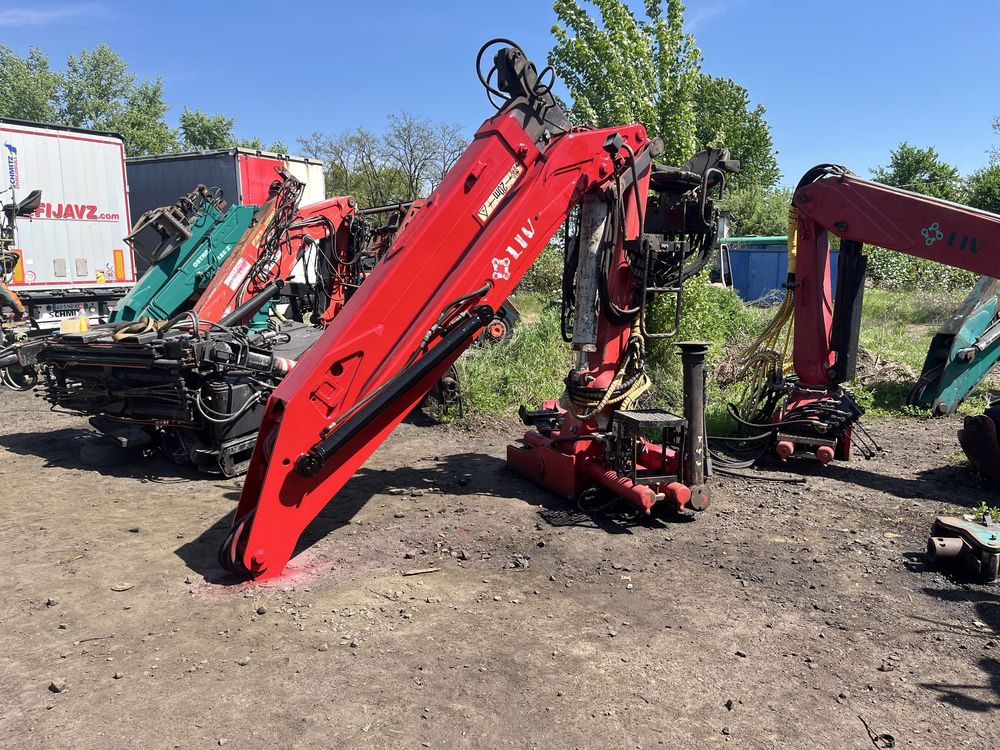 Кран маніпулятор Liv 125z  грейфер ротатор Palfinger Epsilon Loglift