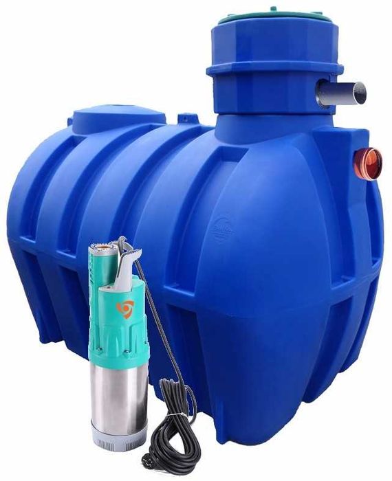 Zbiornik na wodę deszczową- DELFIN RAIN 3000 L.