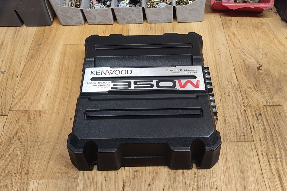 Kenwood kac 5203 oldschool 2/1 kanał 2x75w rms 1x150w rms