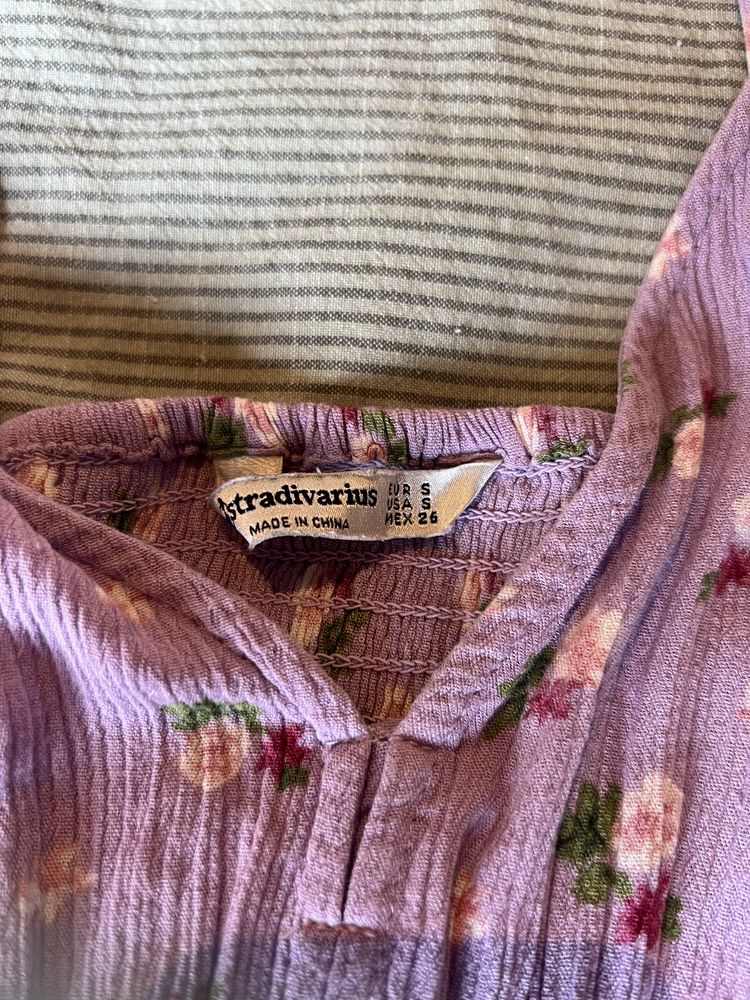 Vestido longo da Stradivarius