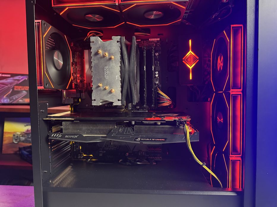 Игровой ПК дя игр на высоких настройках! Ryzen 3600 rx580 8gb,16gb озу