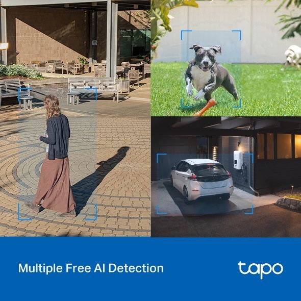 TP-LINK Tapo C520WS - вулична поворотна WI-FI камера відеонагляду