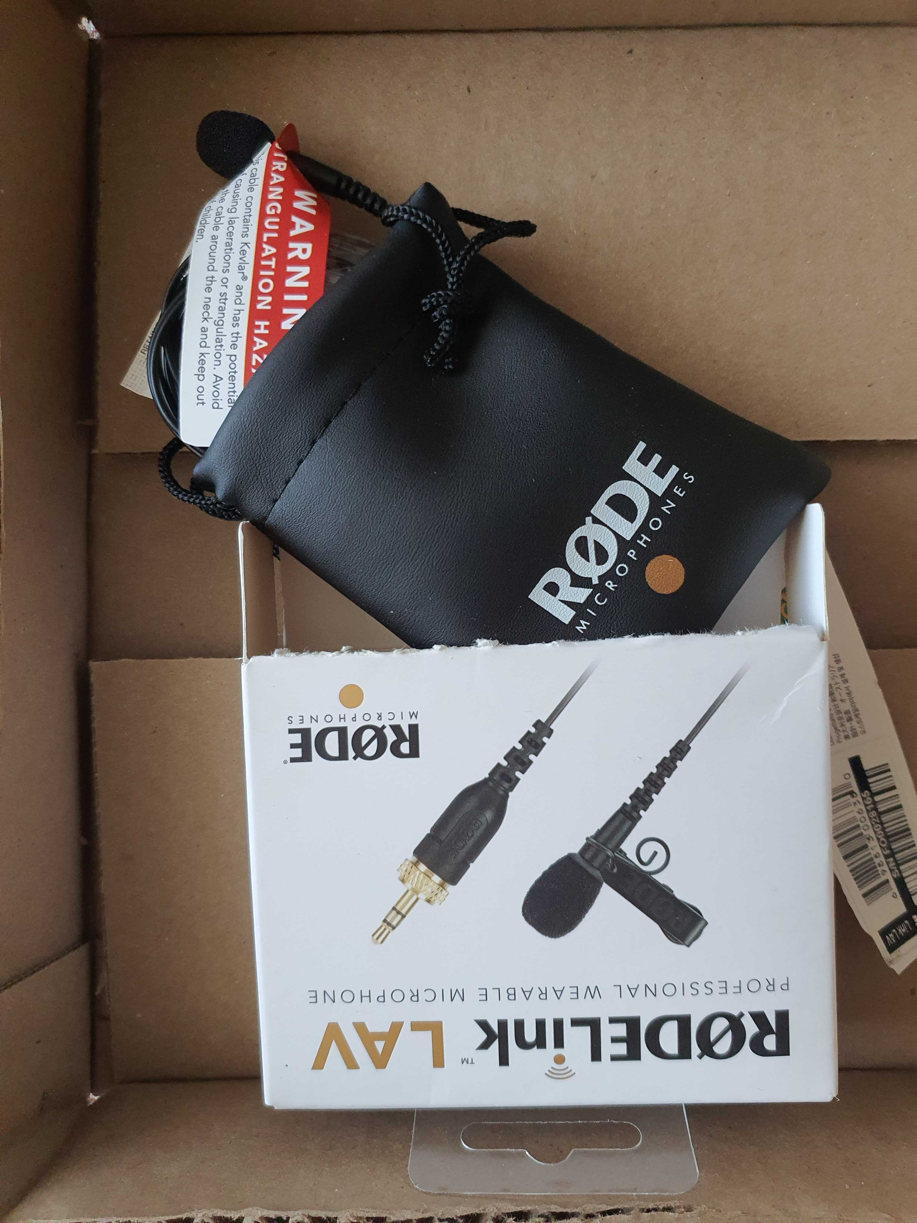 Професійний петличний мікрофон Rode RODELink Lav Lavalier Wireless TRS