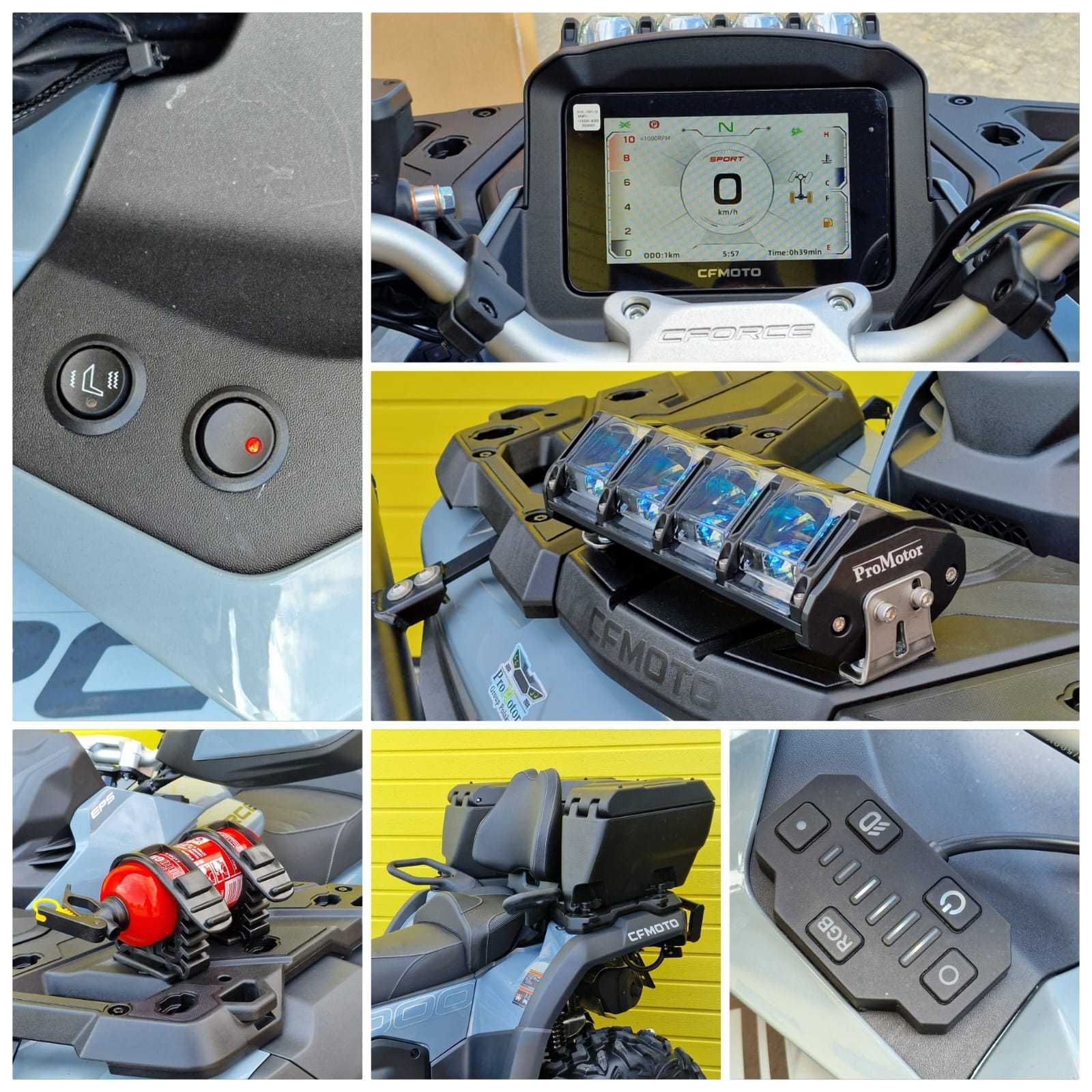 CF MOTO 1000 // Kufer/ Pług/ Grzane manetki/ Dostawa/ Gratisy/ProMotor