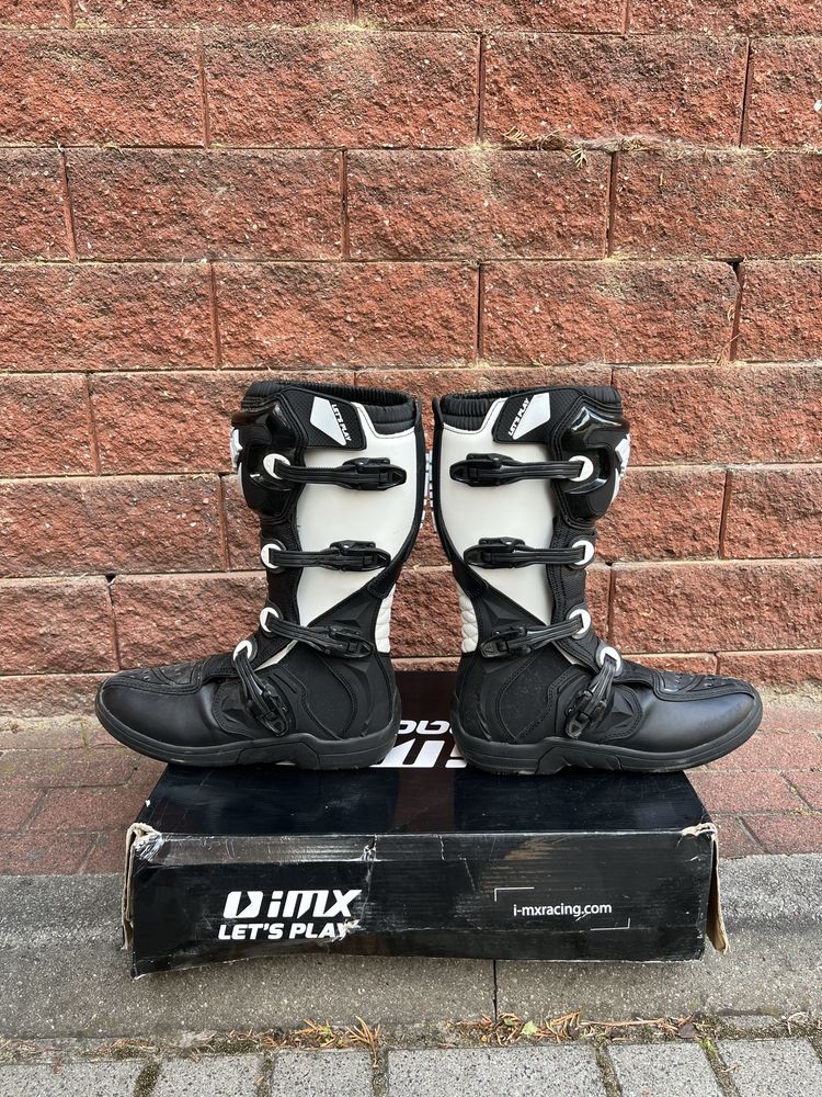 Buty Enduro Cross 47 IMX x-two białe