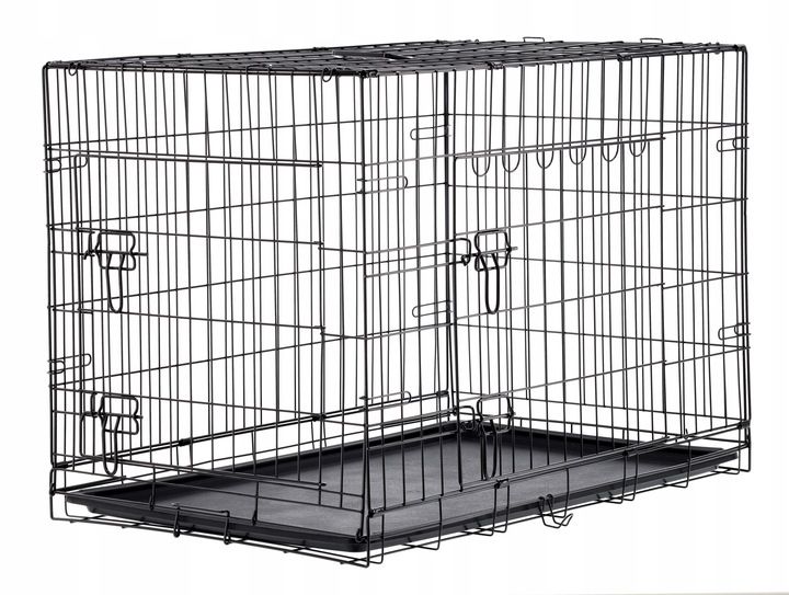 Klatka Kennelowa Kojec Transporter Dla Psa Kota 107x69x75,5cm Xxl Meta