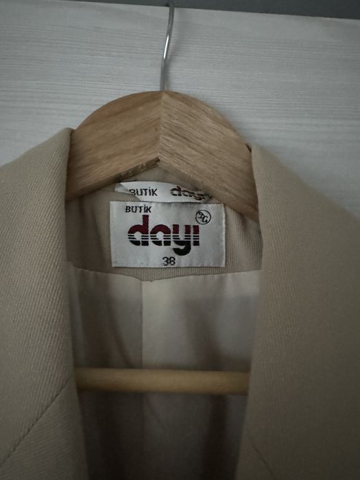 Damska marynarka elegancka klasyczna guziki vintage retro