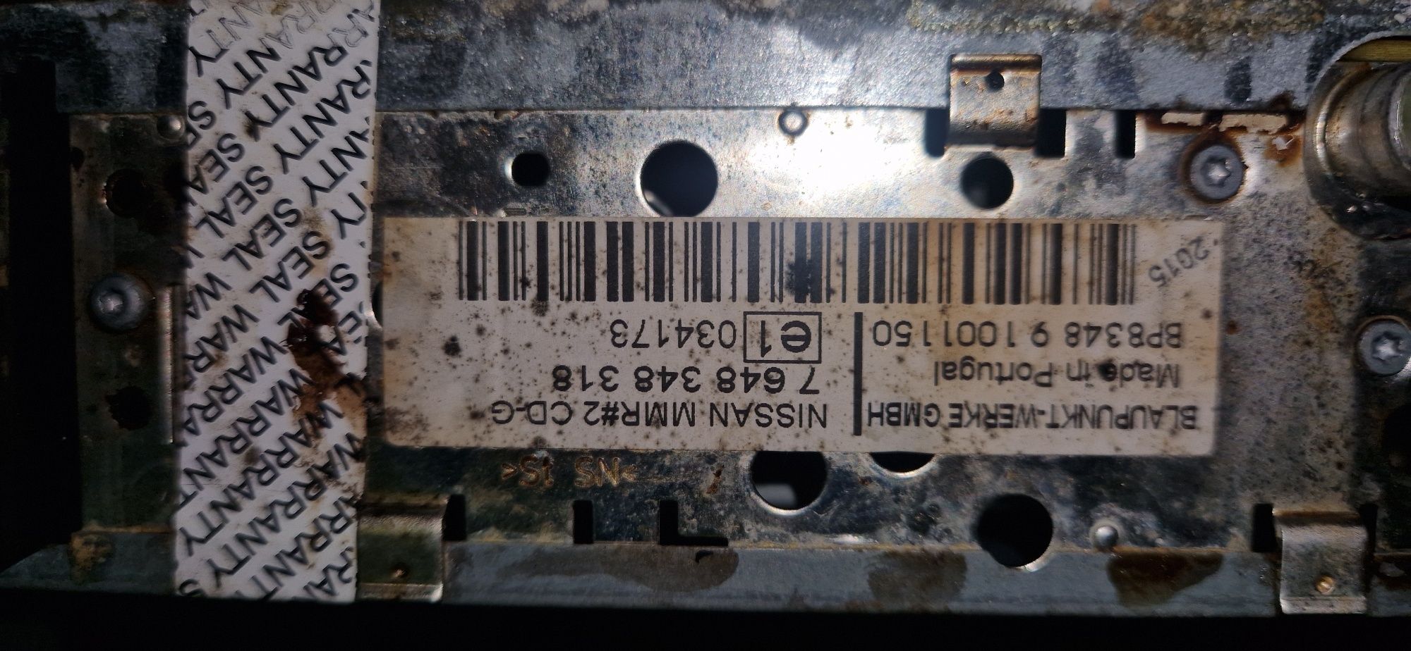 Radio konsola Nissan Note 1.5dci 2012rok