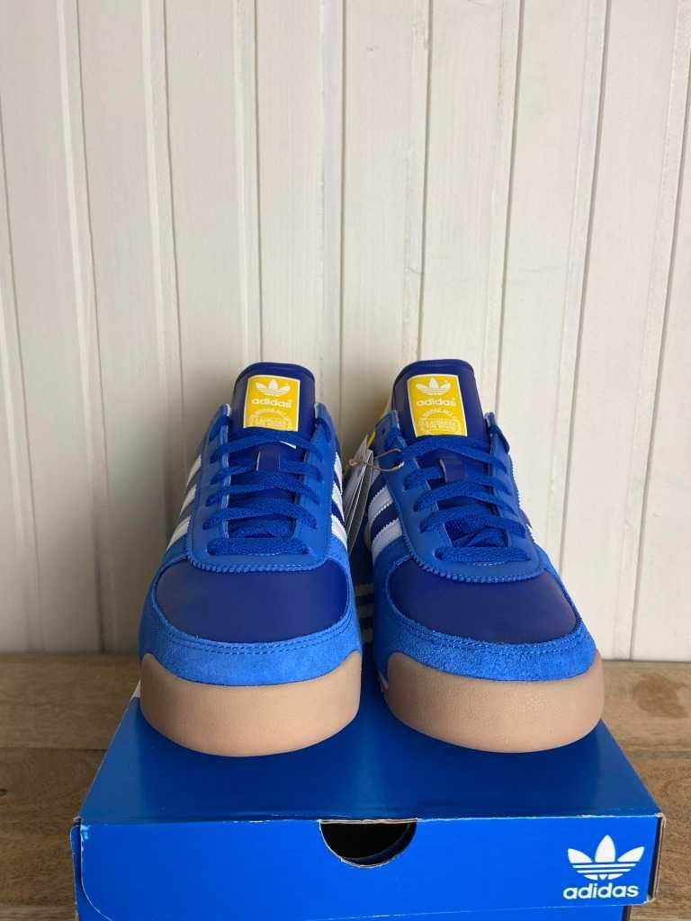 Buty męskie Adidas Allteam roz 43 niebieskie org