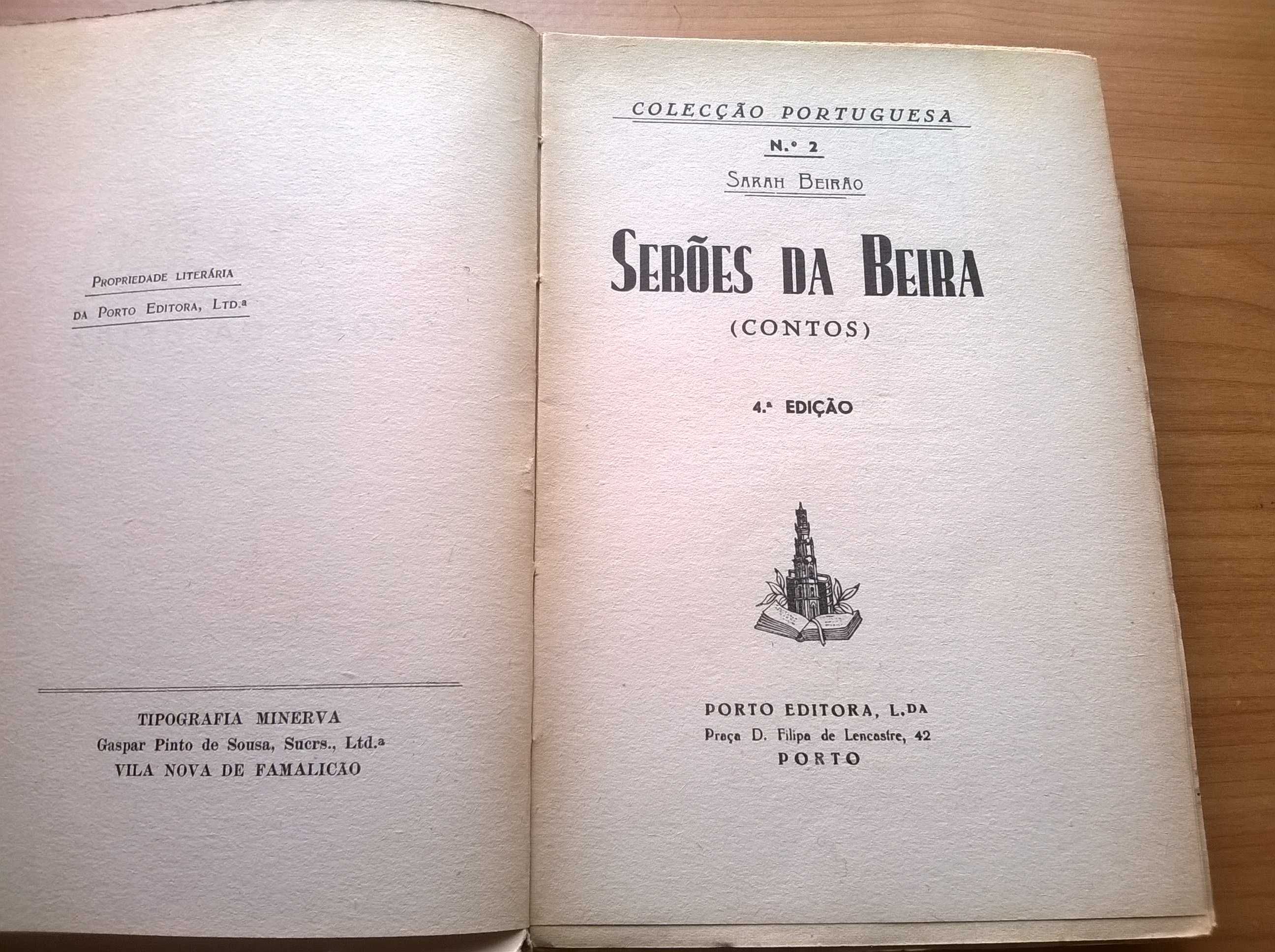 Serões da Beira (contos)- Sarah Beirão (portes grátis)