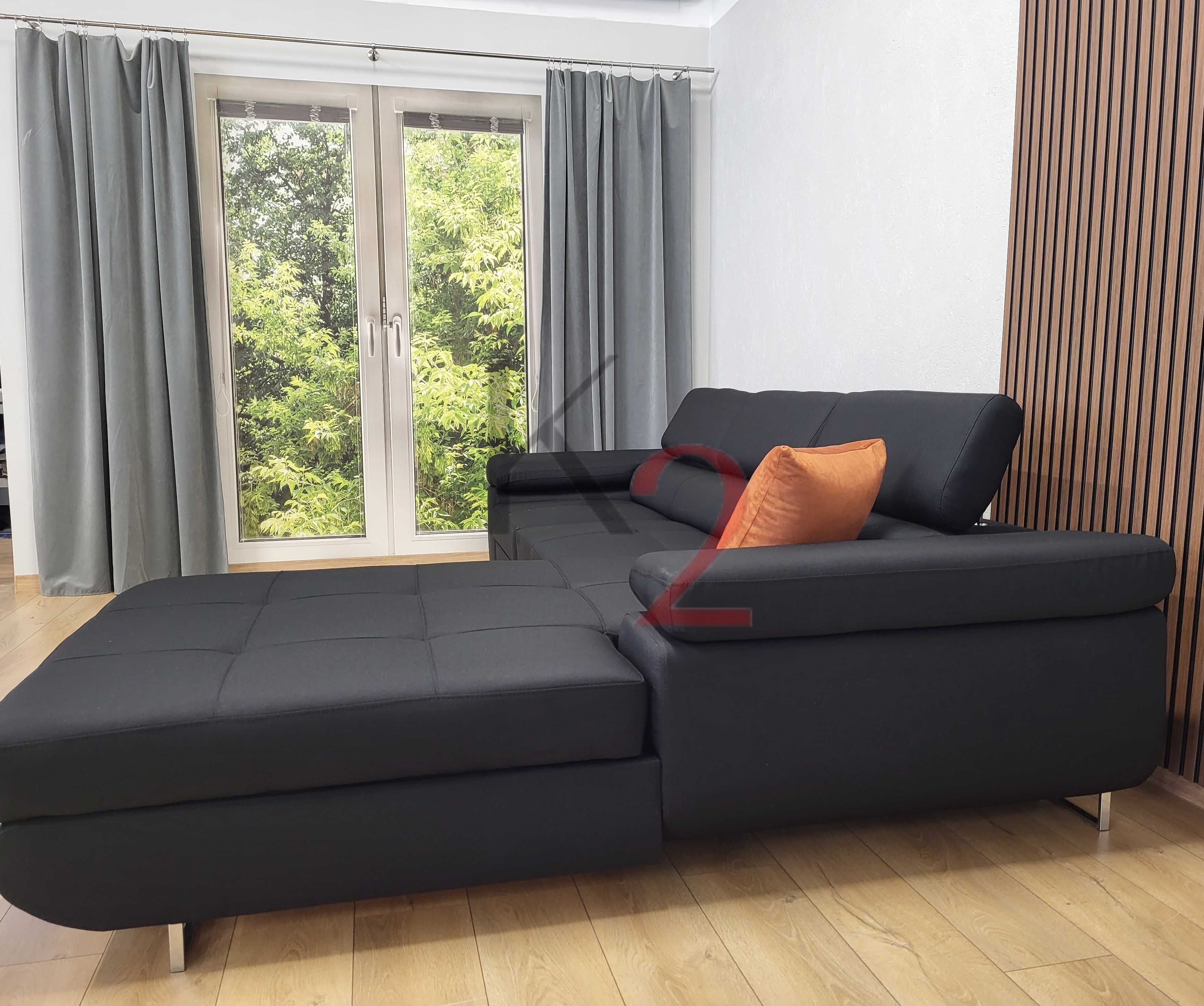 Narożnik ALEX OD RĘKI Kanapa Sofa z Funkcją spania Łóżko Pojemnik