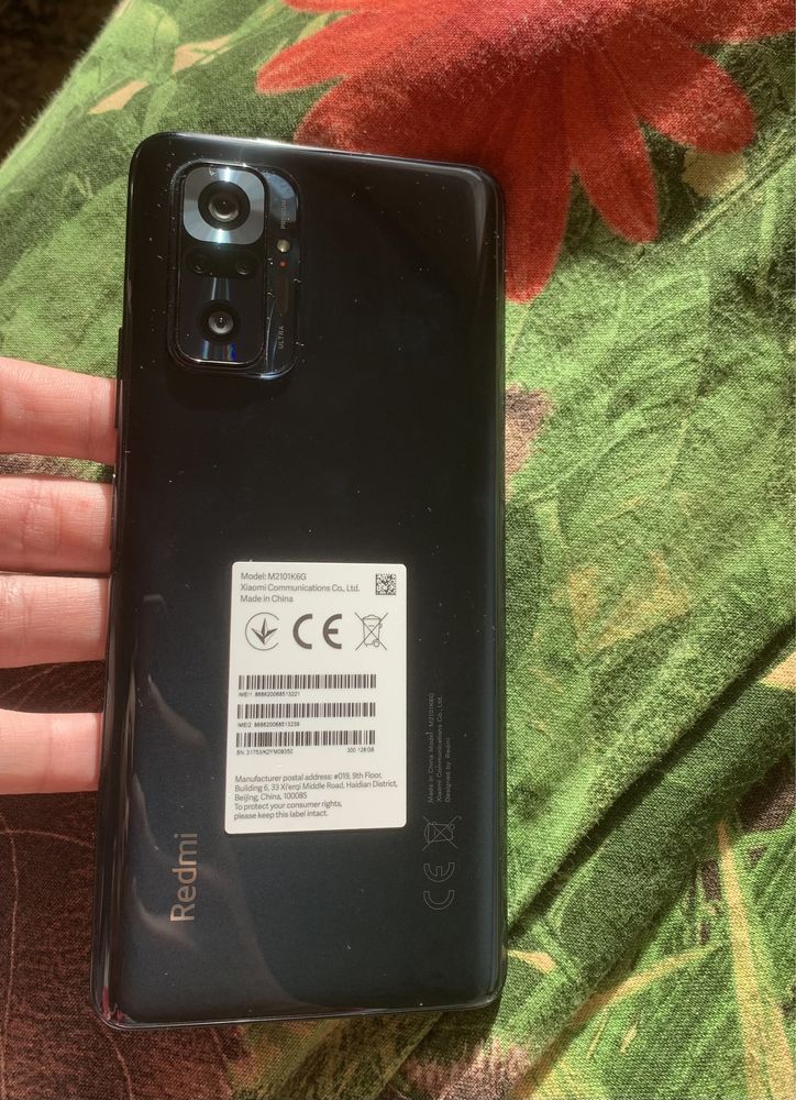 Xiaomi Redmi Note 10 Pro Onyx Gray 6+2/128