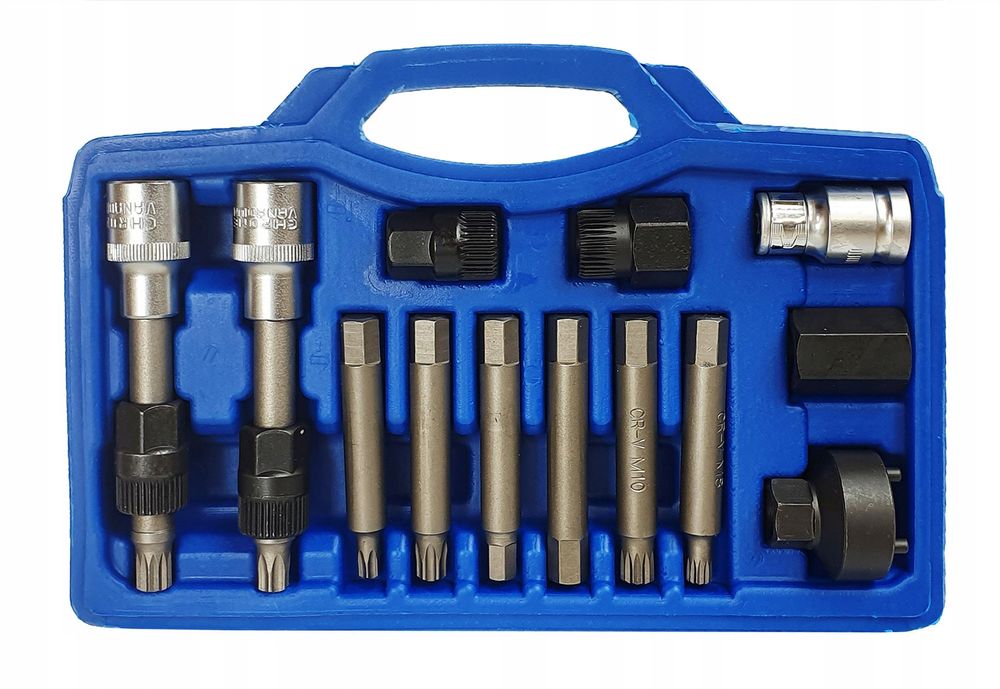 Klucze Do Alternatora Ze Sprzęgłem Zestaw 13 El.