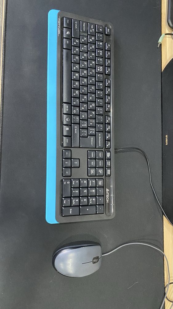 Клавіатура a4tech fk10 та мишка Logitech M100