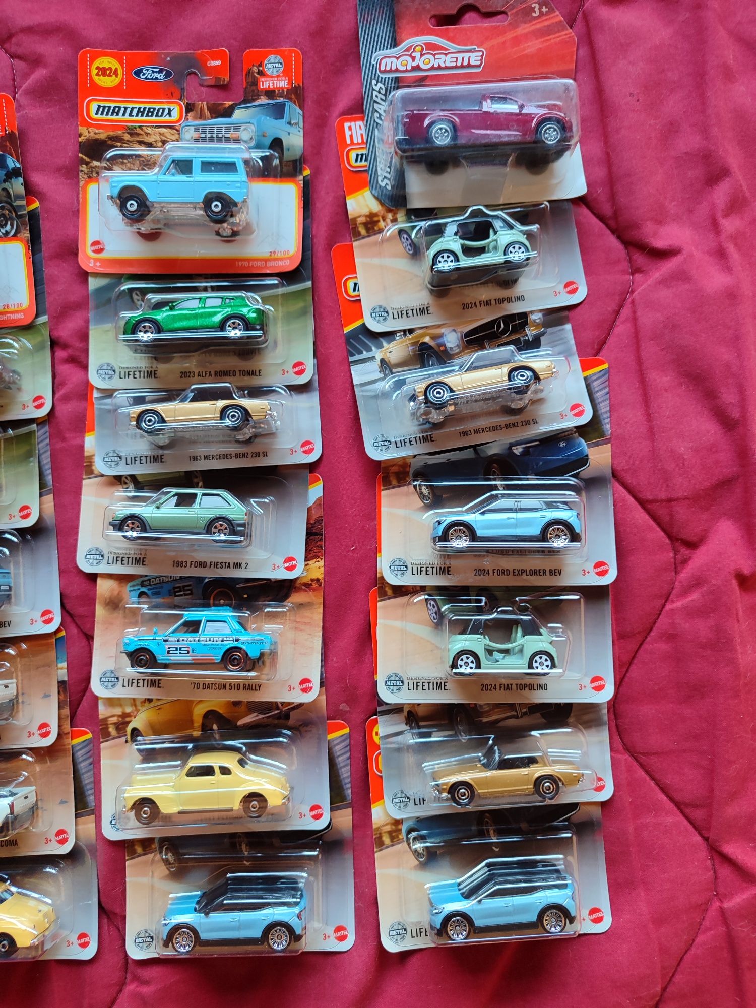 Mattel Matchbox vários modelos