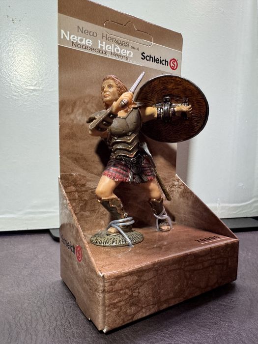 Schleich 70083 – Гладіатор-воїн з бойовим носорогом і колісницею