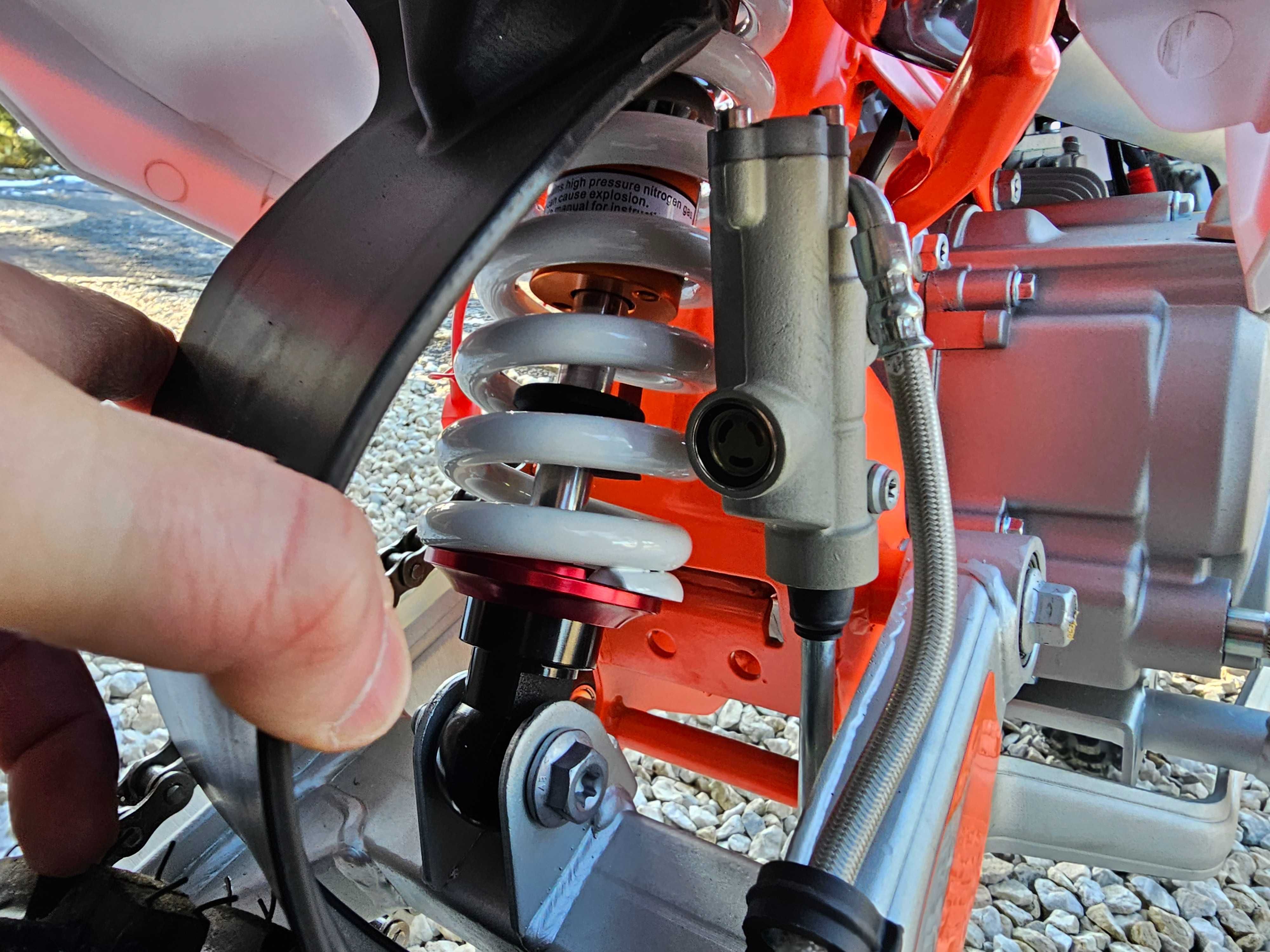 Cross berreta 150cc 17/14 e-starter full opcja RATY DOWÓZ KXD KROS 125
