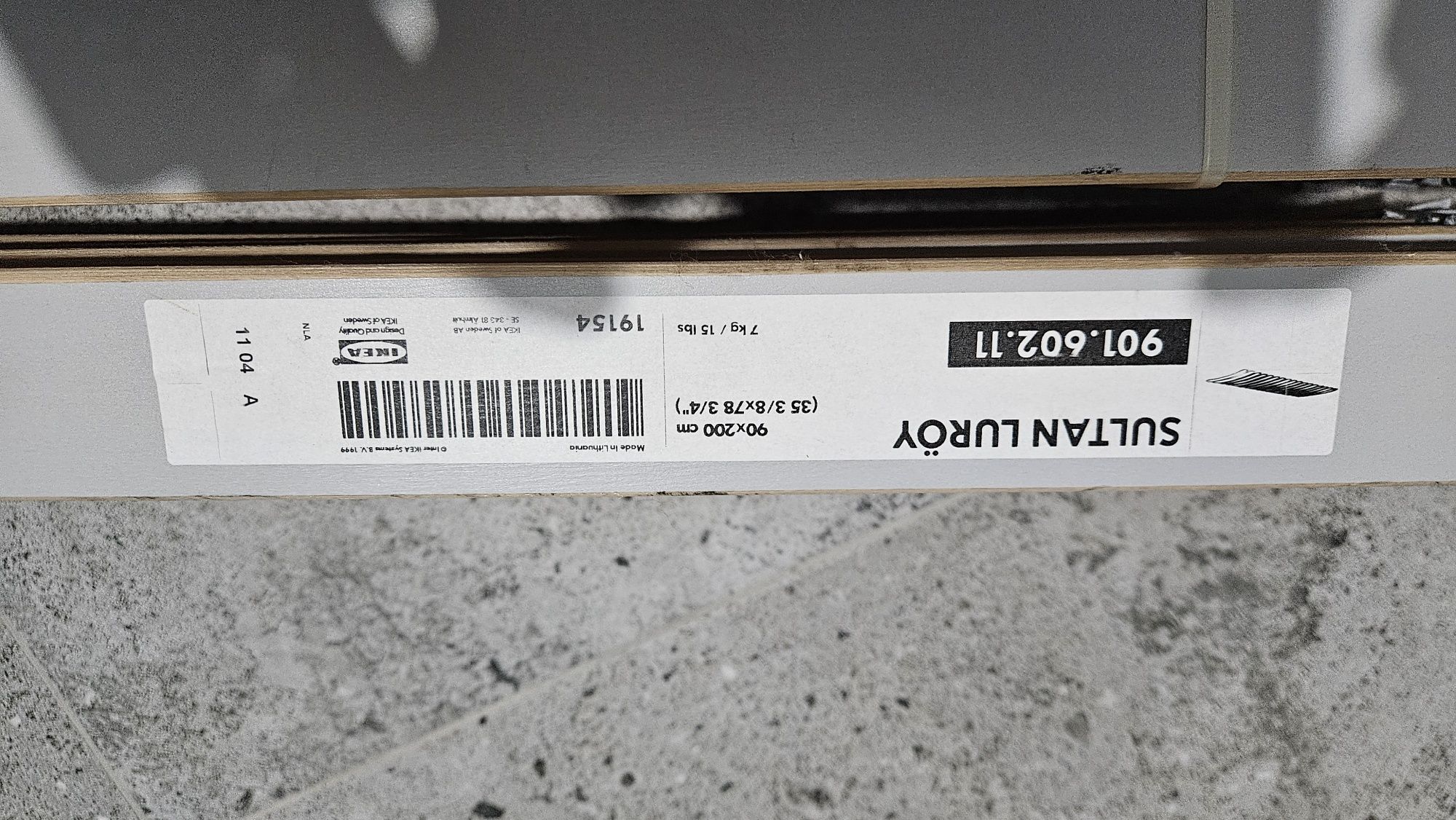 Dno łóżka SULTAN LURÖY 90 x 200 nowe Ikea