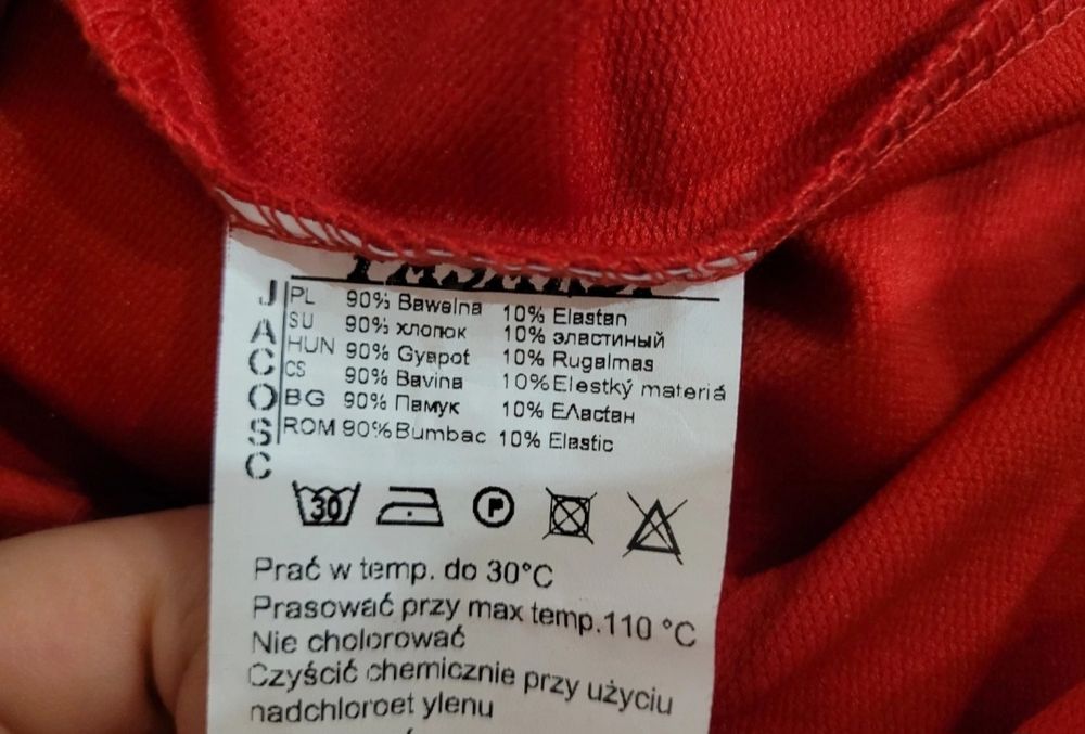 Nowa czerwona sukienka