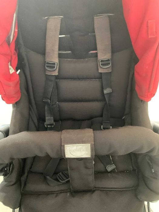 Wózek Teutonia Cosmo czerwony 4 w 1