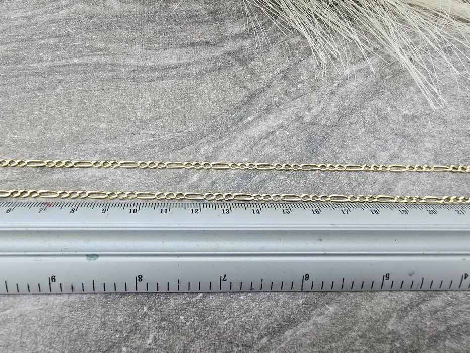 Złoty łańcuszek próby 585 długość 66CM szerokość 3mm
