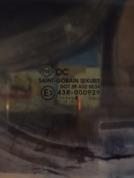 Стекло двери молдинг Рено кенгоо