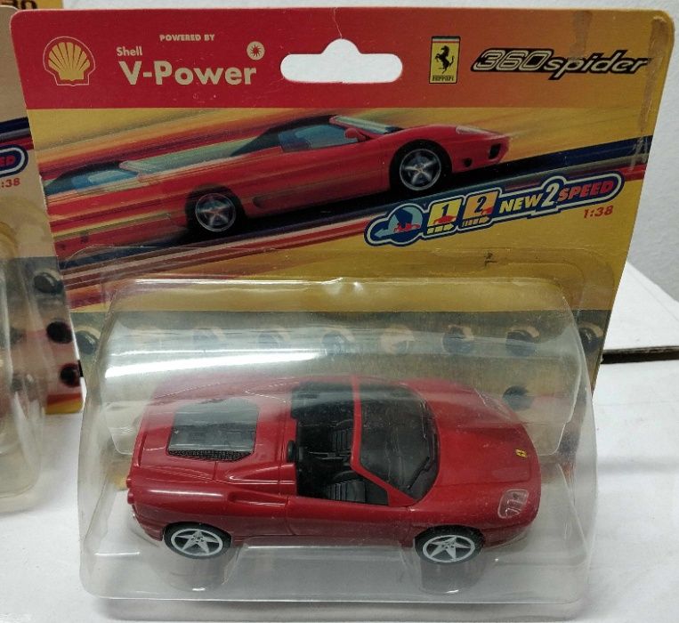 Kompletna kolekcja samochodów Shell Ferrari 6szt.