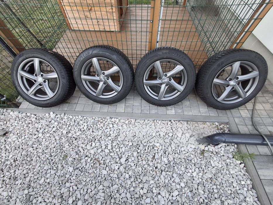 Opony Goodyear zimowe alufelgi 205/55/R16 5x112
