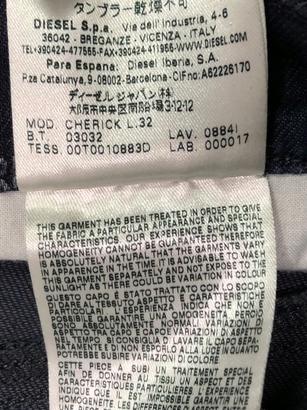 Diesel Cherick Jeansy Damskie Slim Tapered W30 L32