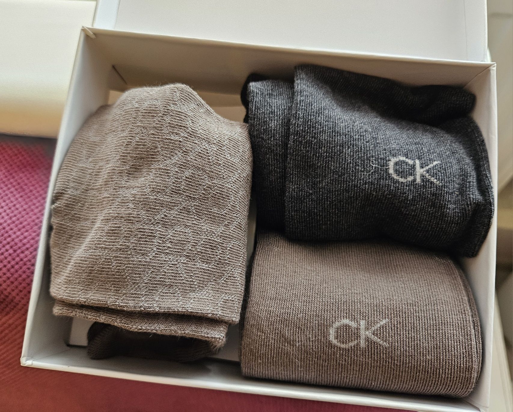 Męskie skarpetki 3pack CK Calvin Klein one size Oryginalne Nowe