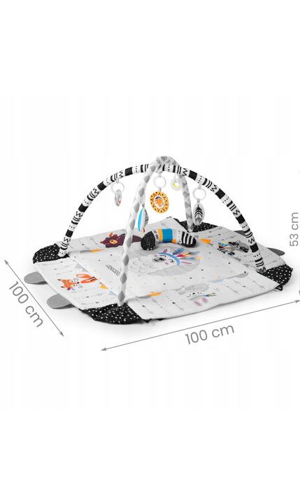 Mata kontrastowa sensoryczna edukacyjna dla niemowląt