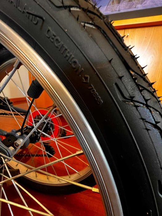 BTWIN bicleta dobrável - usada 2 vezes