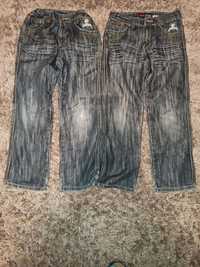 Zestaw 2 spodni jeans 140