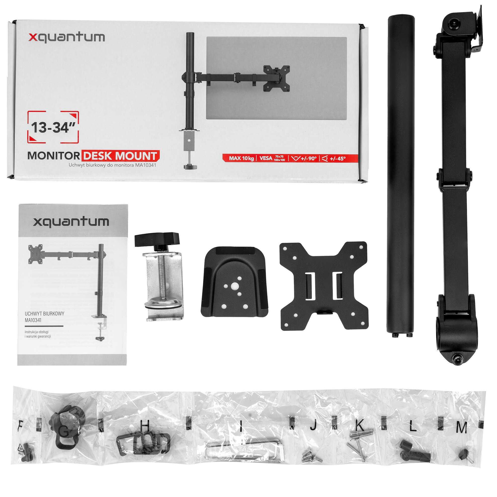 Uchwyt Na Monitor XQUANTUM MA10341