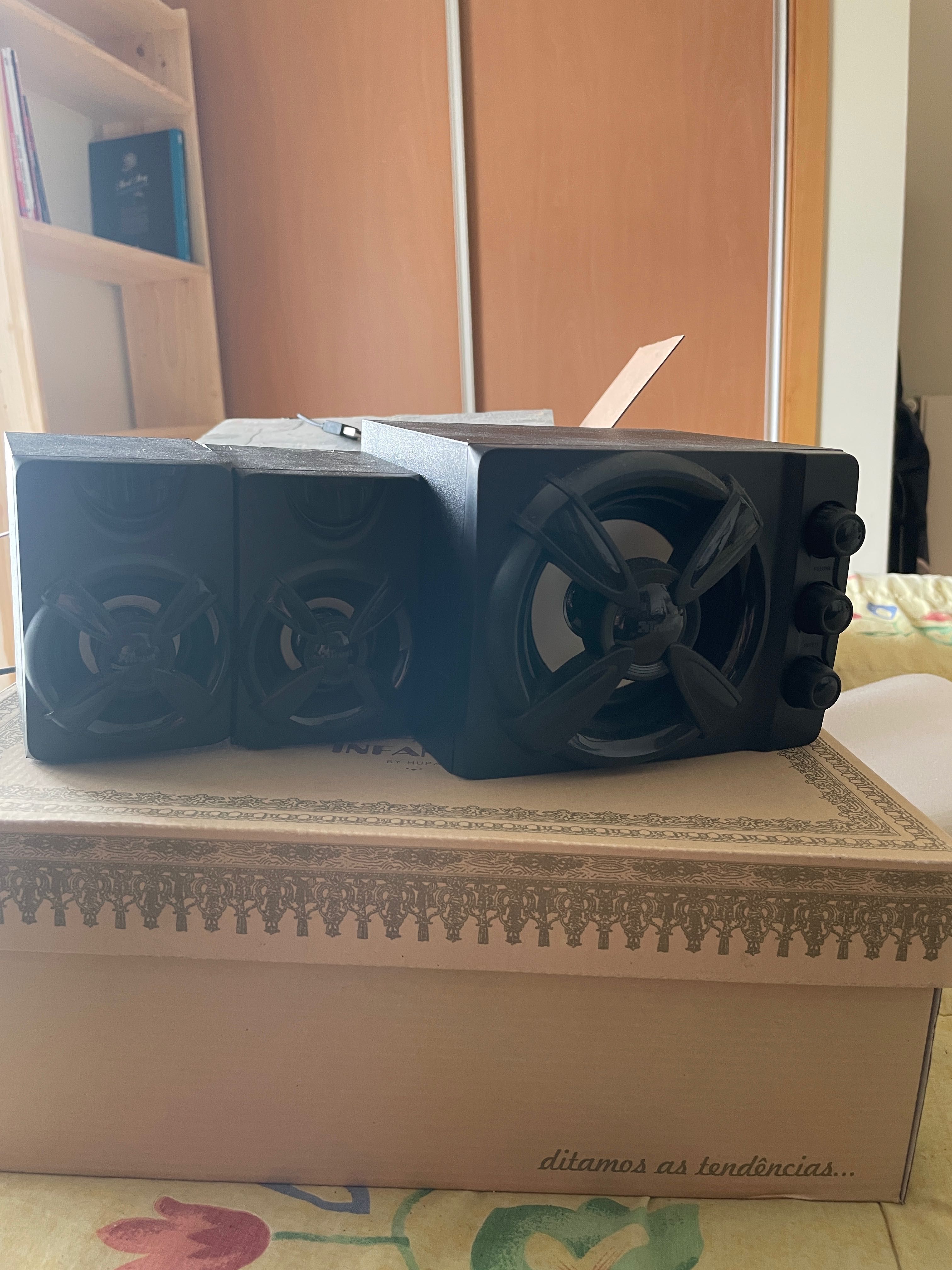Colunas Gaming RGB Trust 22W
