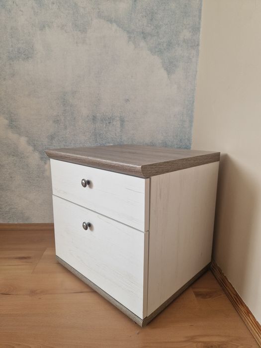 stolik nocny / Black Red White