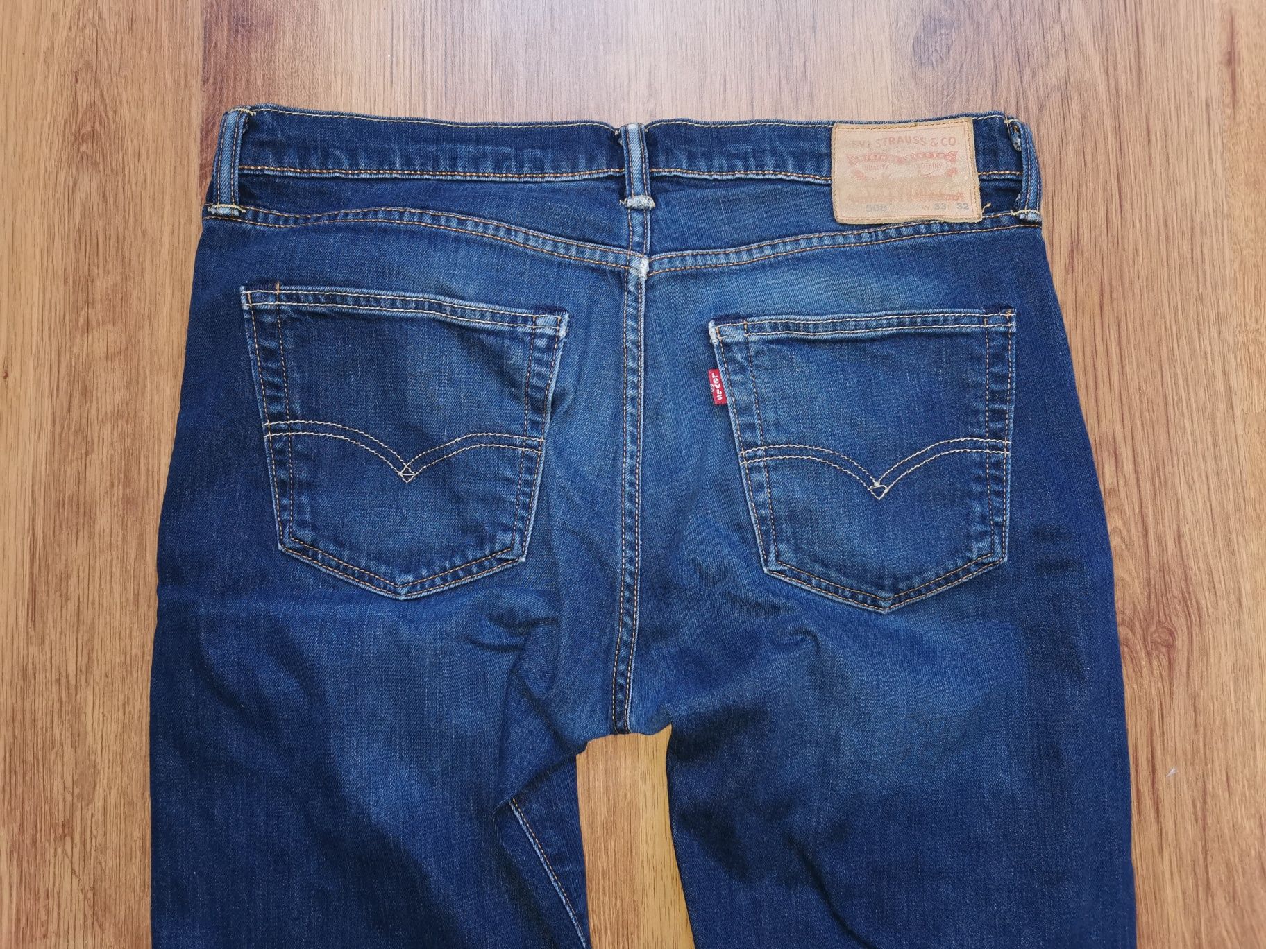 Levi's 508 W33 L32 spodnie jeansowe jeansy Levis