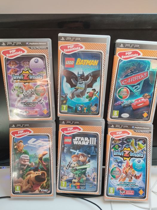 Jogos para  PSP 3 euros cada