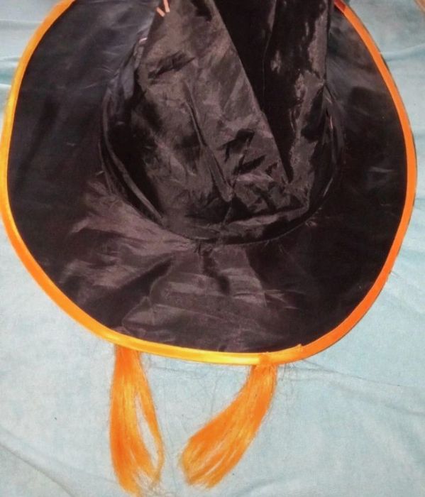 Kapelusz przebranie włosy