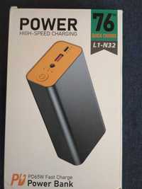 PowerBank (павербанк) 30000 мАч 65 Вт