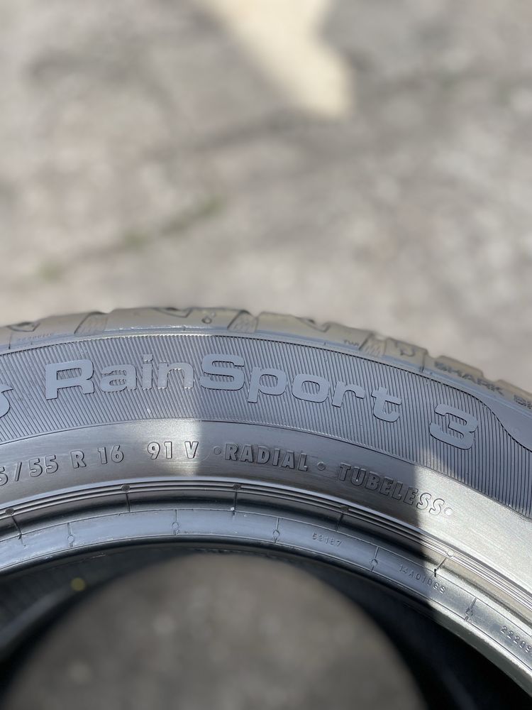Opony Uniroyal 205/55R15 RainSport 3 - 2szt letnie uzywane (Jak Nowe)