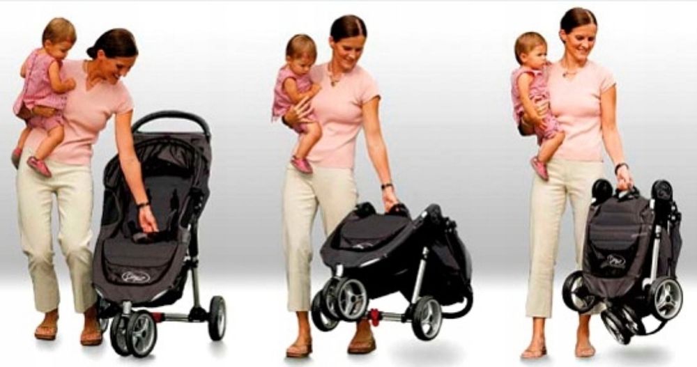 Wózek Jogger 3 w 1 rozkładany 1 ruchem